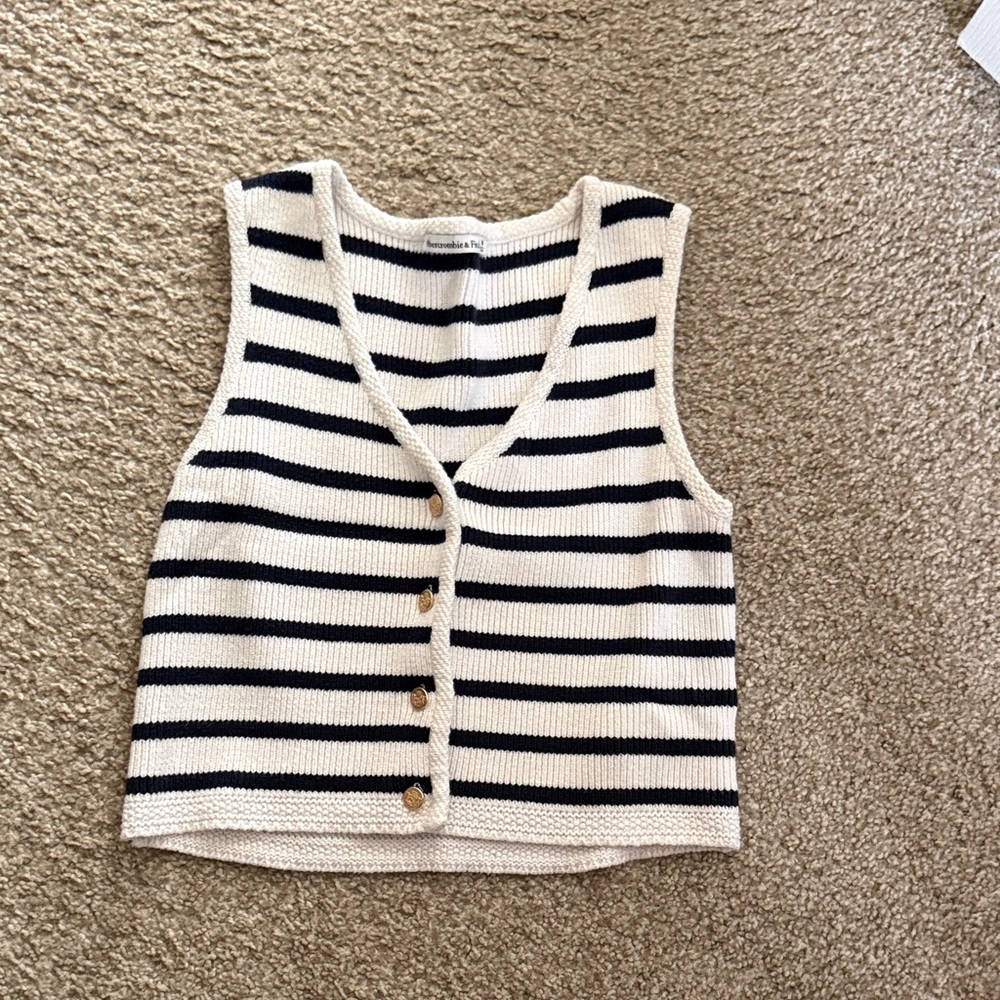 The A&F Mara Button-Up Sweater Vest